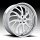 Asanti Forged AF862 Brushed Custom Wheels